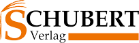 orangenes Logo des Schubert Verlages